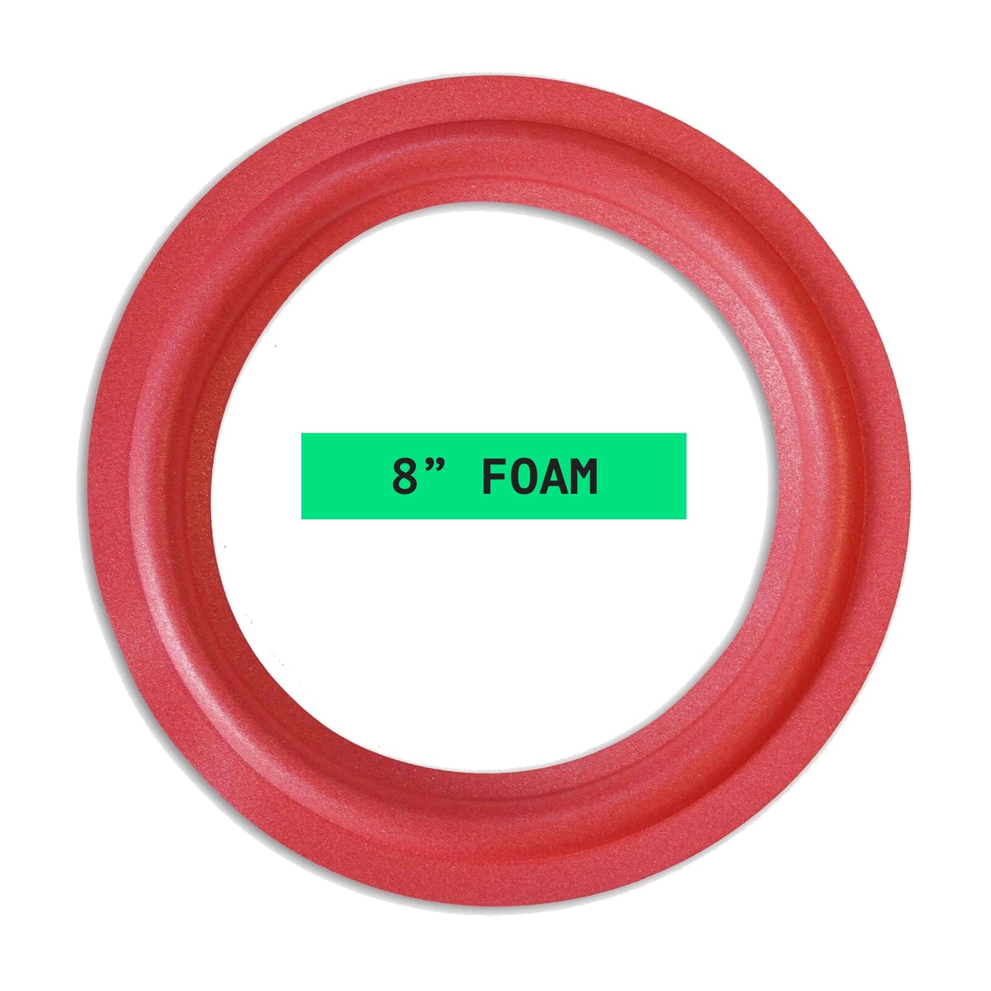 8" Red Foam Surround - OD:195MM ID:140MM