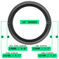 10" Rubber Repair Kit (E) - OD:247MM ID:187MM