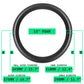 Atlantis Oracle Four 15" Foam Repair Kit – image 2