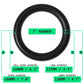 7" Rubber Repair Kit - OD:180MM ID:120MM (PRE ORDER)