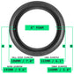 DLK 1 1/2 8" Foam Repair Kit