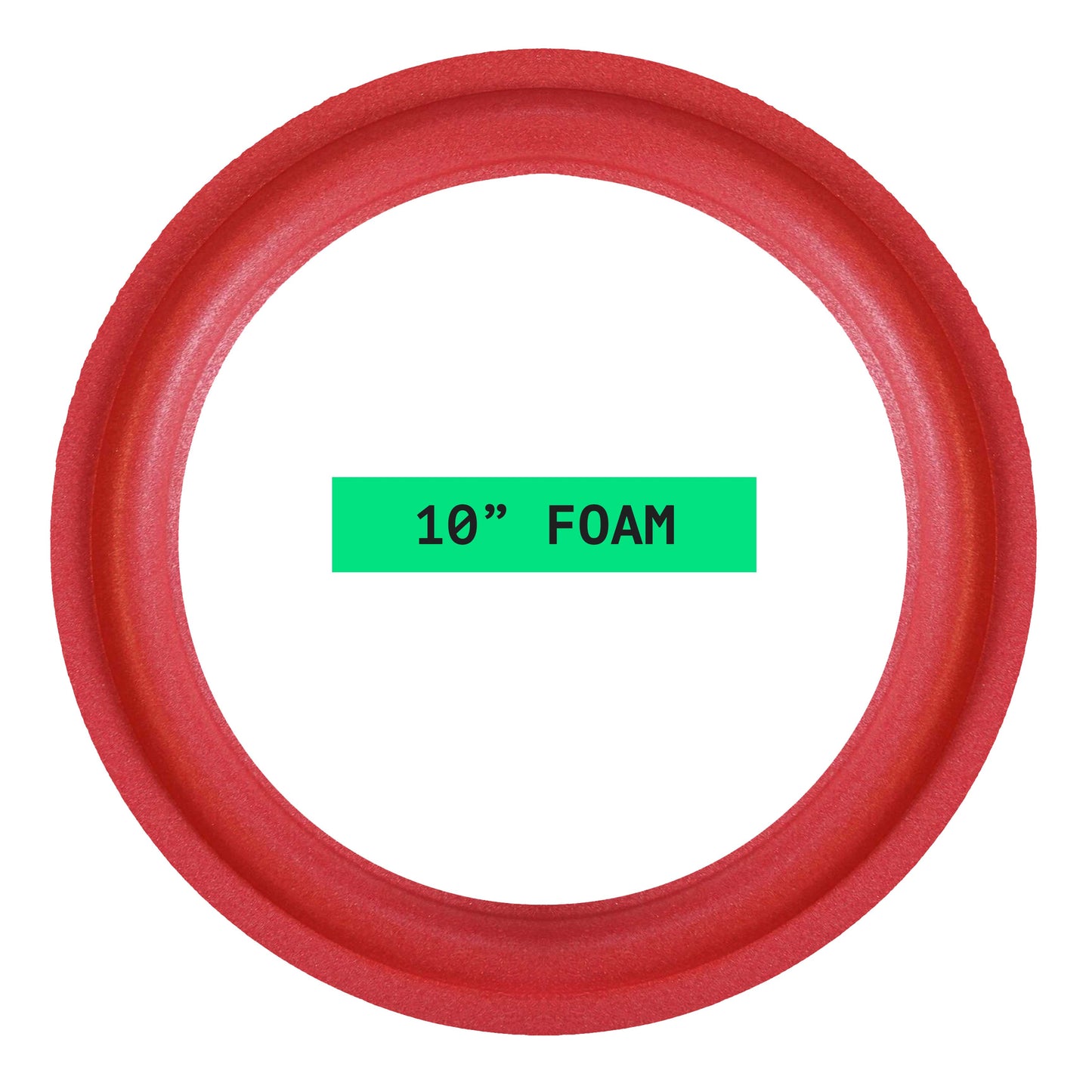 Cerwin Vega: 10", 101W-2 Red Foam Repair Kit - OD:245MM ID:180MM