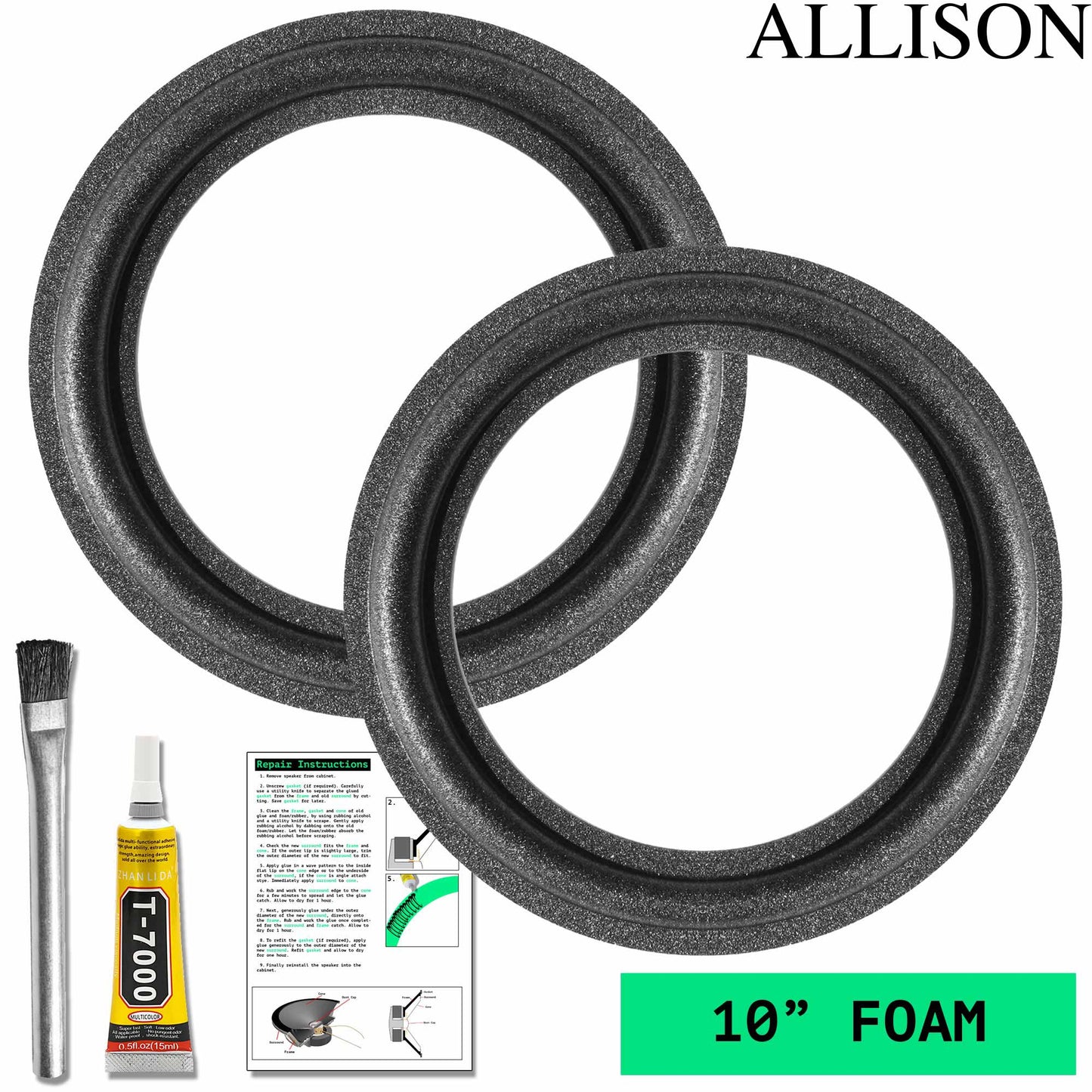 Allison One, 1, 20, 10" Foam Repair Kit