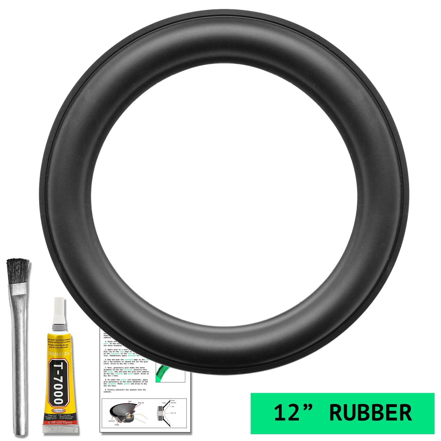 12" Rubber Repair Kit - OD:285MM ID:205MM