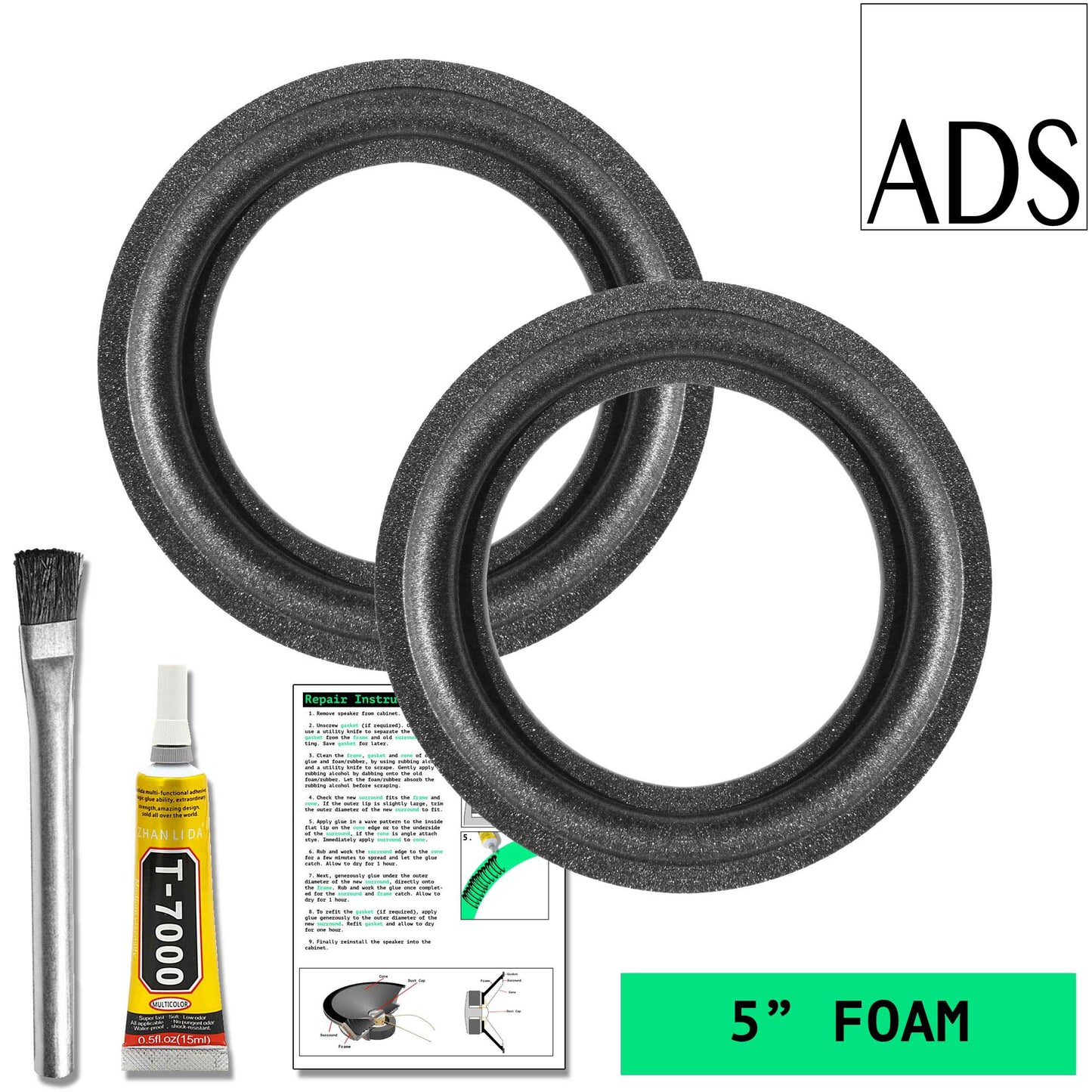 ADS 5" Foam Repair Kit