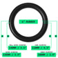 Bowers & Wilkins B & W CM2, CM4, 6" Rubber Repair Kit – image 2