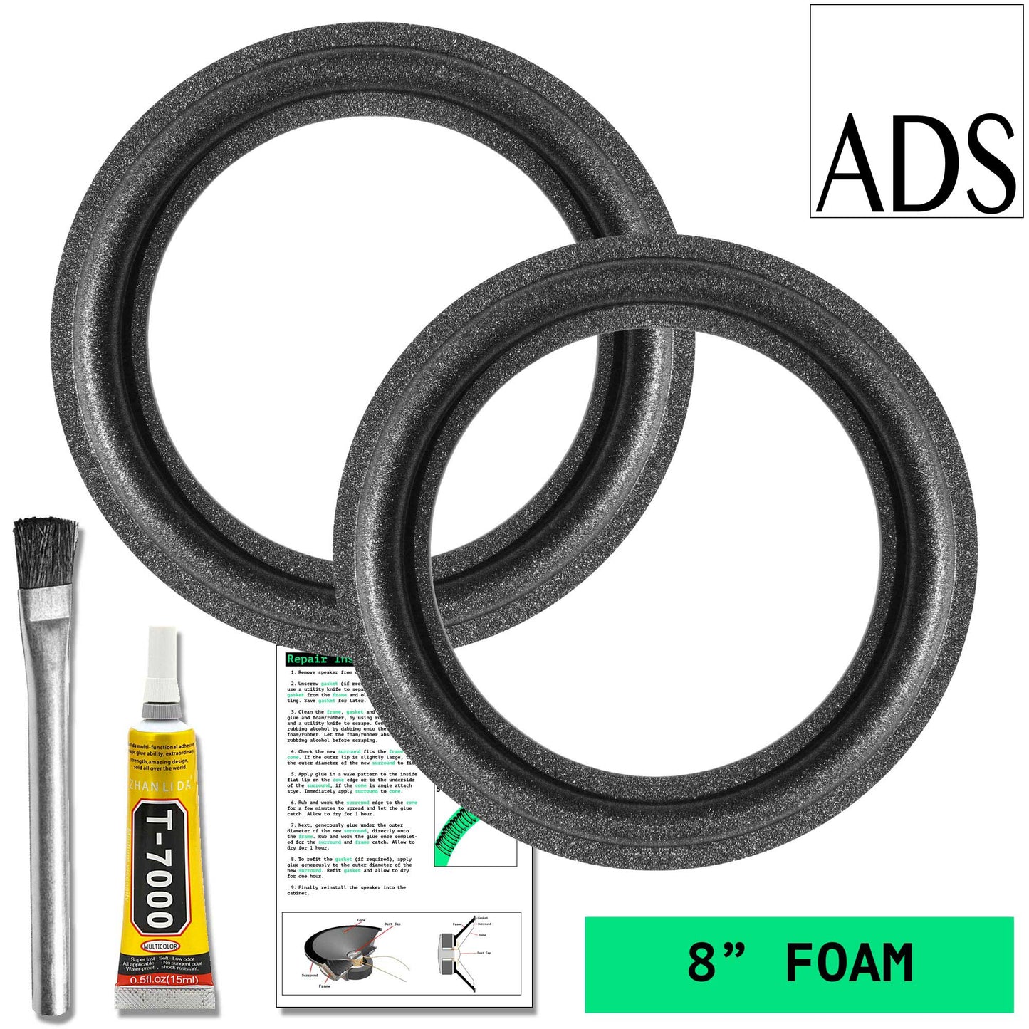 ADS L570/2 8" Foam Repair Kit